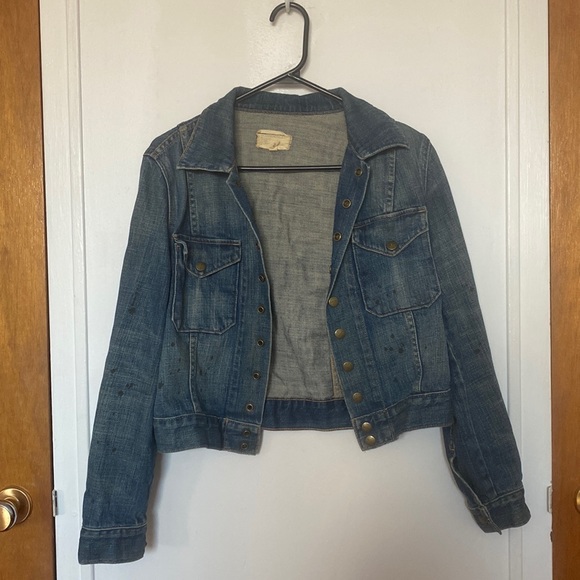 Current/Elliott Jean Jacket Size 2 - Picture 4 of 4